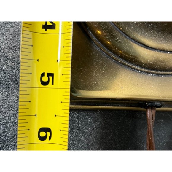 Vintage pair Brass Finish Stiffel Candlestick Table Lamps w shades 30" high - Picture 9 of 12